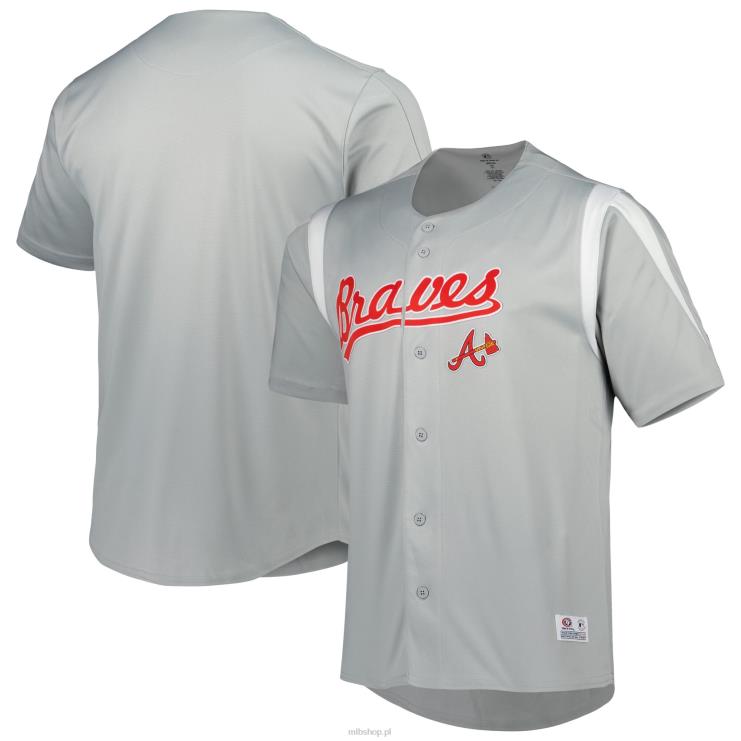 atlanta odważny szwy szara koszulka chase mężczyźni 0J02V835 MLB Jerseys
