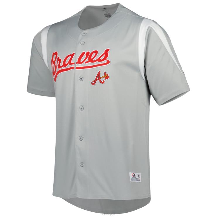 atlanta odważny szwy szara koszulka chase mężczyźni 0J02V835 MLB Jerseys