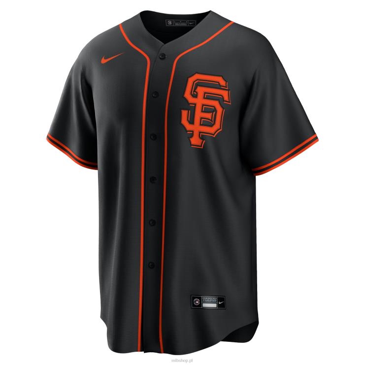 czarna replika koszulki drużyny san francisco gigants nike mężczyźni 0J02V237 MLB Jerseys