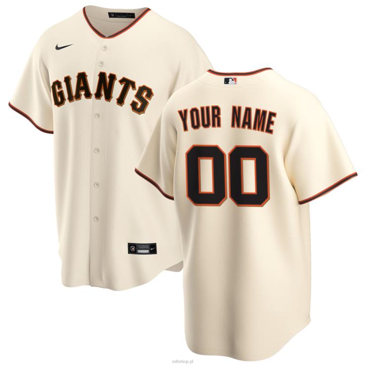 kremowa replika domowej koszulki san francisco gigants nike mężczyźni 0J02V136 MLB Jerseys