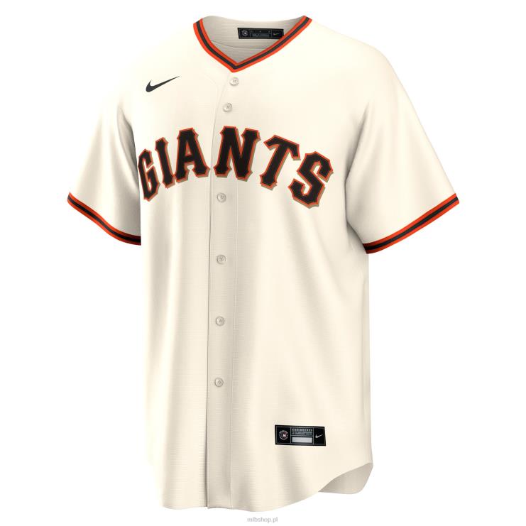 san francisco giganci mike yastrzemski nike kremowa replika domowej koszulki gracza mężczyźni 0J02V442 MLB Jerseys