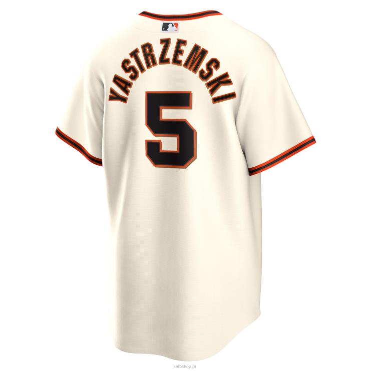 san francisco giganci mike yastrzemski nike kremowa replika domowej koszulki gracza mężczyźni 0J02V442 MLB Jerseys