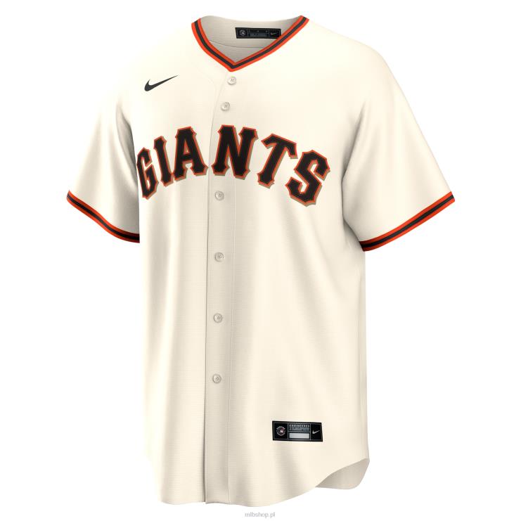 san francisco gigantów brandon crawford nike kremowa replika domowej koszulki z nazwiskiem gracza mężczyźni 0J02V40 MLB Jerseys
