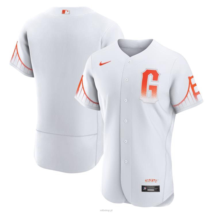 san francisco gigantów nike white city connect autentyczna koszulka mężczyźni 0J02V1565 MLB Jerseys