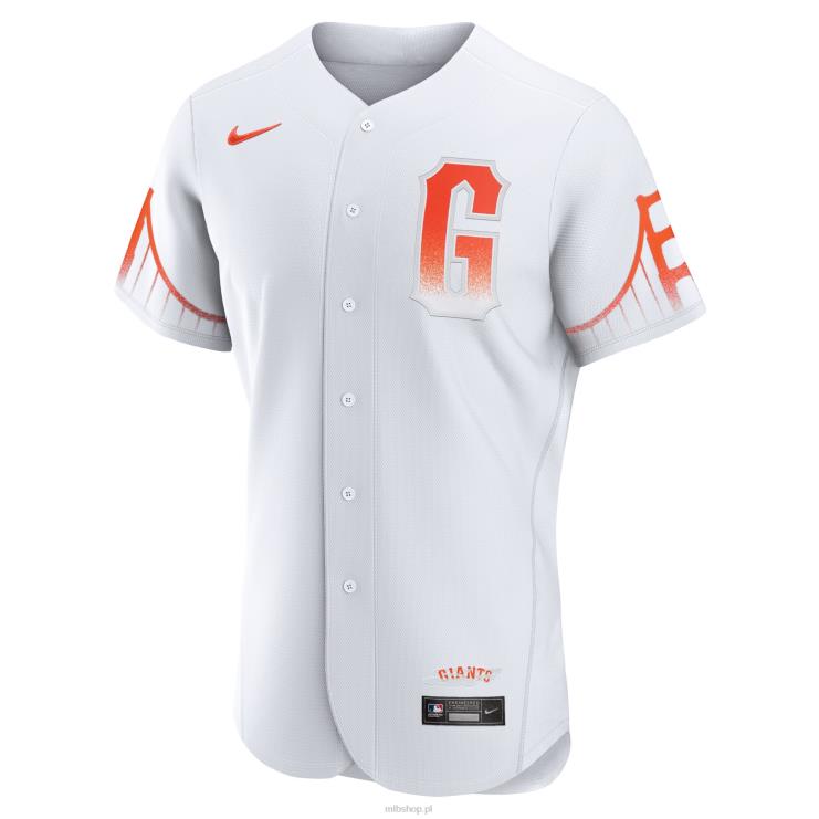 san francisco gigantów nike white city connect autentyczna koszulka mężczyźni 0J02V1565 MLB Jerseys
