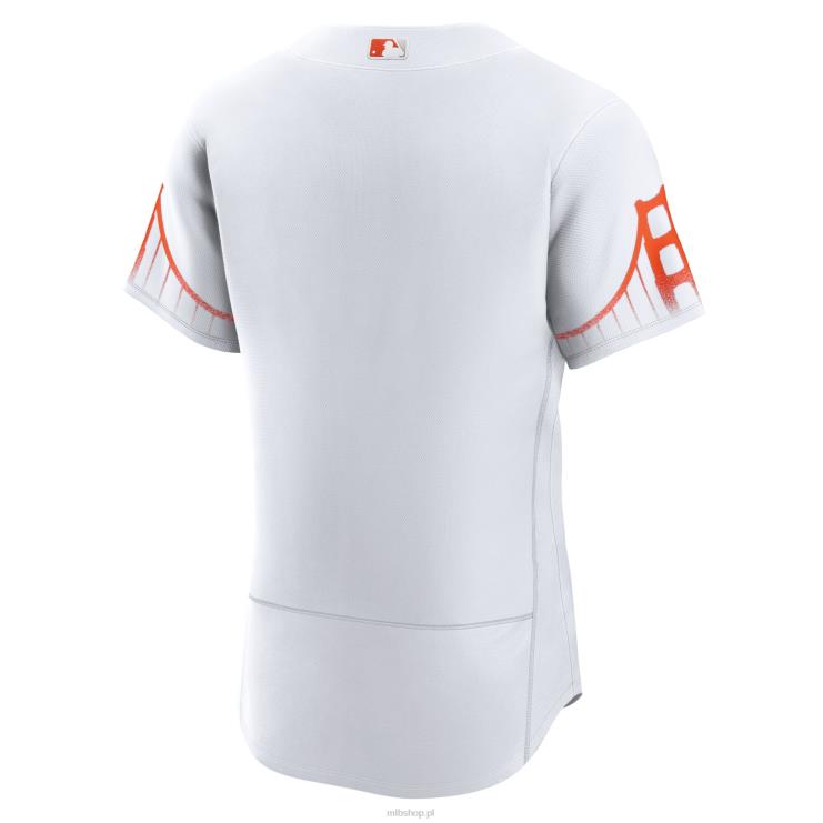 san francisco gigantów nike white city connect autentyczna koszulka mężczyźni 0J02V1565 MLB Jerseys