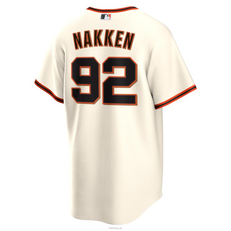 san francisco gigants alyssa nakken nike kremowa replika domowej koszulki gracza mężczyźni 0J02V1296 MLB Jerseys