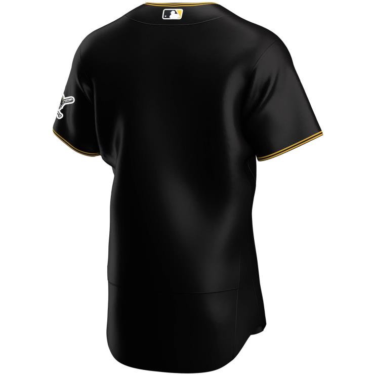 Pittsburgh Piraci Nike Czarna Alternatywna autentyczna koszulka drużynowa mężczyźni 0J02V581 MLB Jerseys