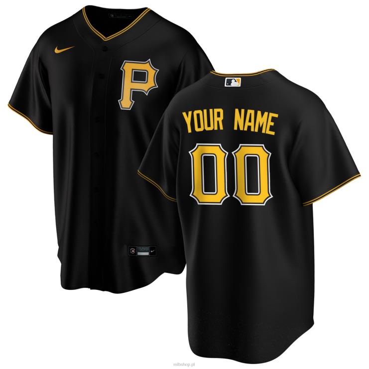 Pittsburgh Piraci nike czarna alternatywna replika niestandardowej koszulki mężczyźni 0J02V207 MLB Jerseys