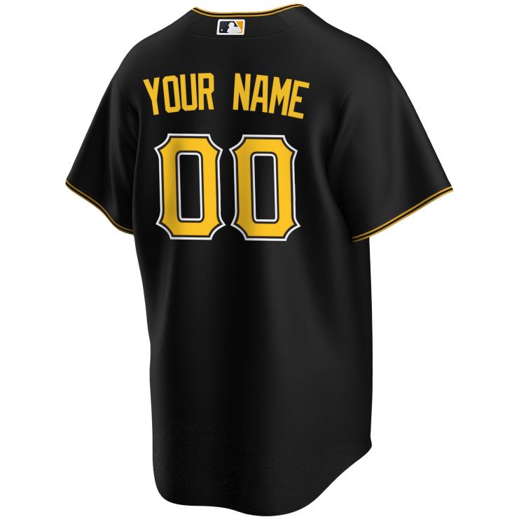 Pittsburgh Piraci nike czarna alternatywna replika niestandardowej koszulki mężczyźni 0J02V207 MLB Jerseys