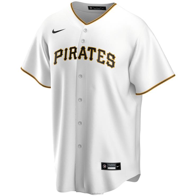 biała replika domowej koszulki piratów z pittsburgha nike mężczyźni 0J02V653 MLB Jerseys