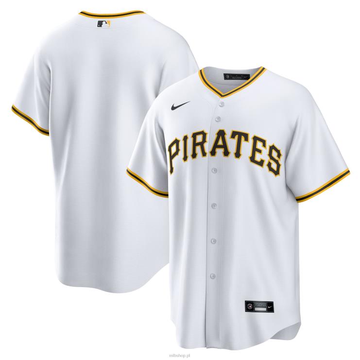 biała replika pustej koszulki domowej piratów nike z pittsburgha mężczyźni 0J02V328 MLB Jerseys