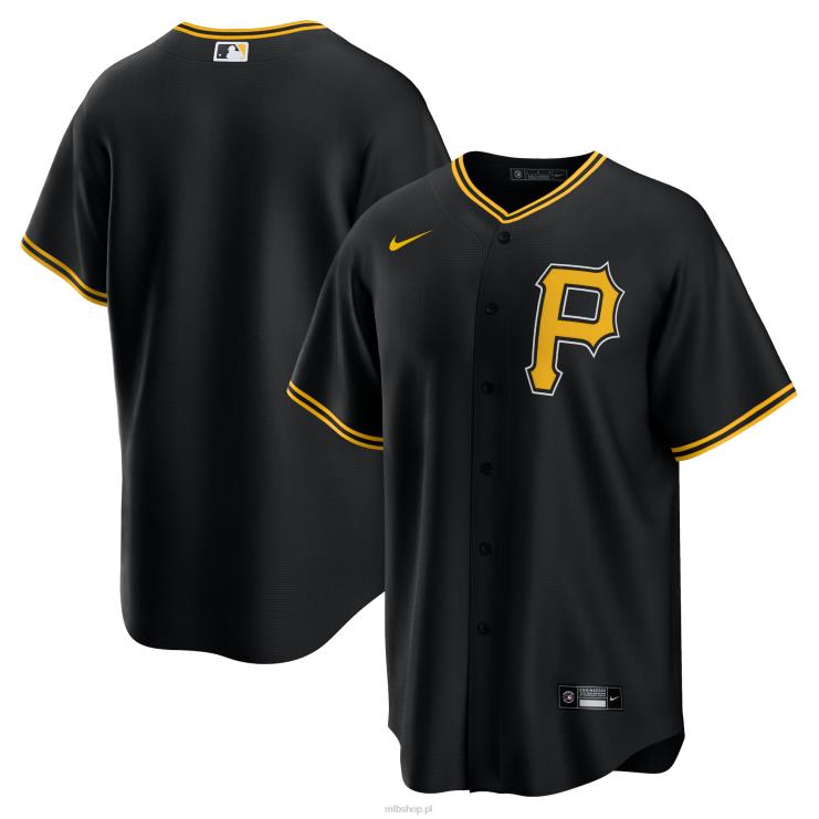 czarna replika koszulki drużyny piratów z pittsburgha nike mężczyźni 0J02V326 MLB Jerseys
