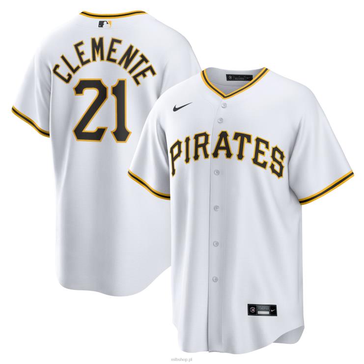 piraci z pittsburgha roberto clemente nike biała domowa replika koszulki z nazwiskiem gracza mężczyźni 0J02V350 MLB Jerseys