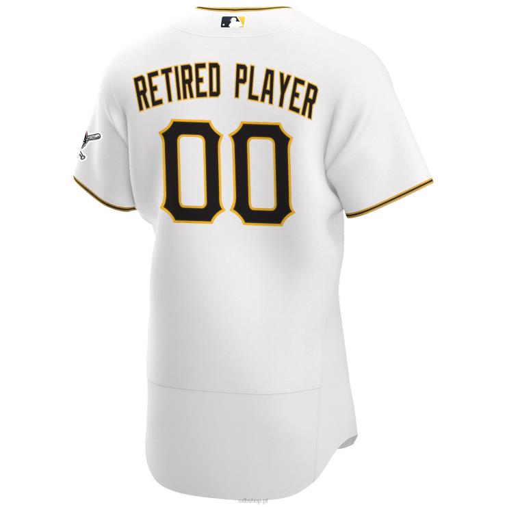 pittsburgh pirates nike biała autentyczna koszulka domowa pick-a-player emerytowanego składu mężczyźni 0J02V1583 MLB Jerseys