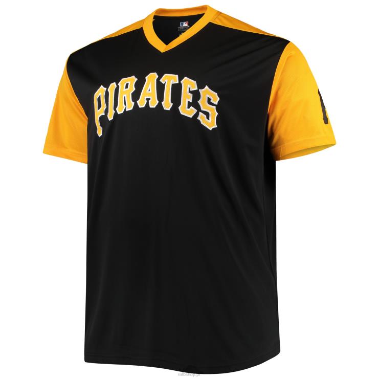 pittsburgh pirates roberto clemente czarno-złota replika koszulki gracza z kolekcji cooperstown mężczyźni 0J02V1567 MLB Jerseys