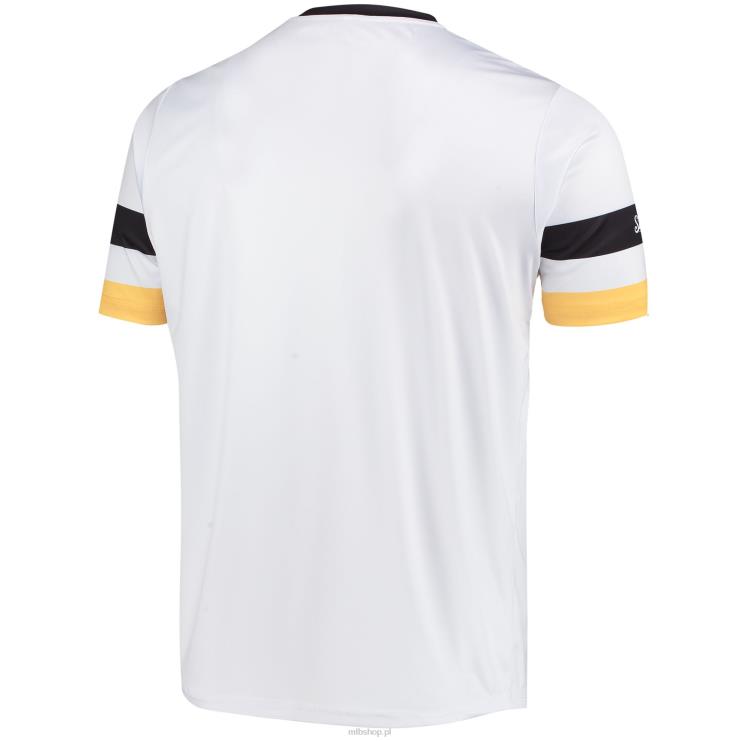 pittsburgh pirates szwy biała koszulka z dekoltem w szpic z kolekcji cooperstown mężczyźni 0J02V1528 MLB Jerseys