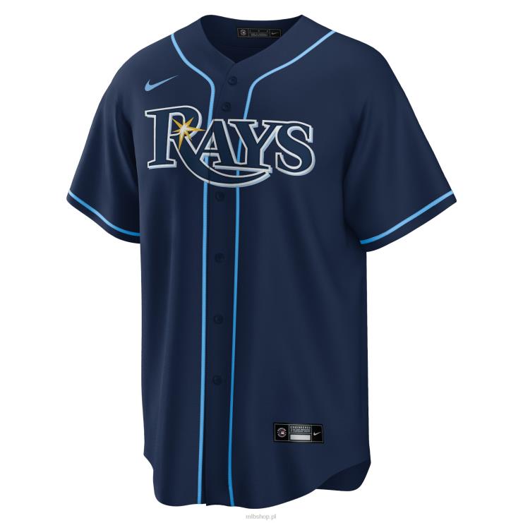 Tampa Bay Rays Wander Franco Nike Granatowa replika alternatywnej koszulki gracza mężczyźni 0J02V305 MLB Jerseys