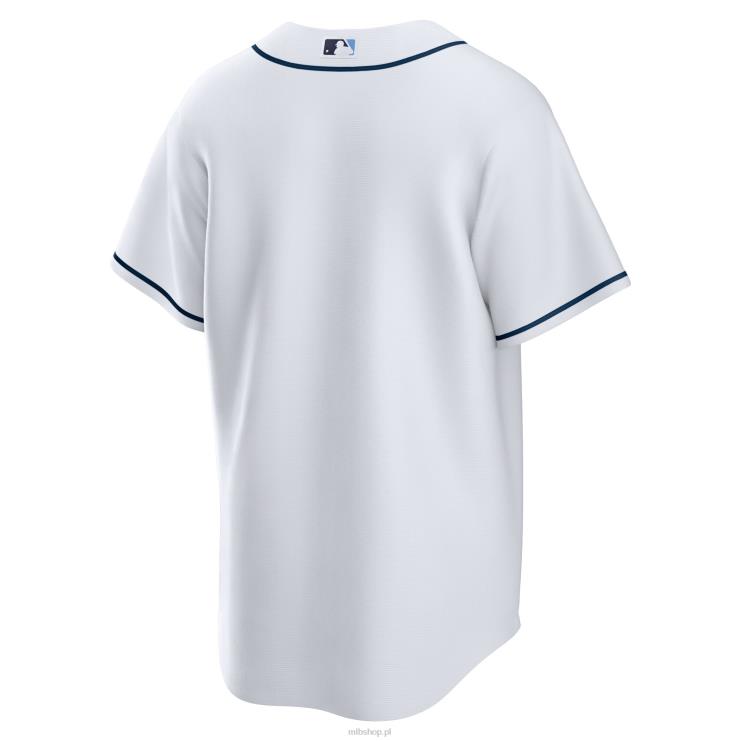 biała replika koszulki domowej firmy Tampa Bay Rays nike mężczyźni 0J02V964 MLB Jerseys