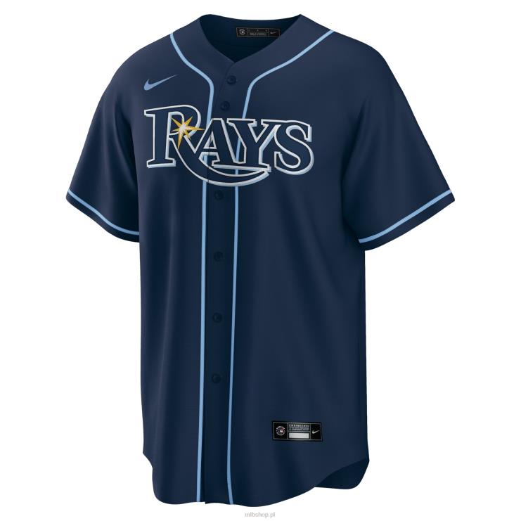 granatowa replika alternatywnej koszulki drużyny Tampa Bay Rays Nike mężczyźni 0J02V249 MLB Jerseys