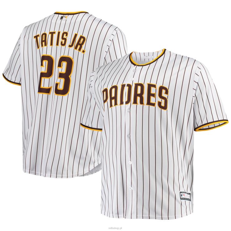 San Diego Padres Fernando Tatis Jr. Biała, duża i wysoka replika koszulki gracza mężczyźni 0J02V518 MLB Jerseys