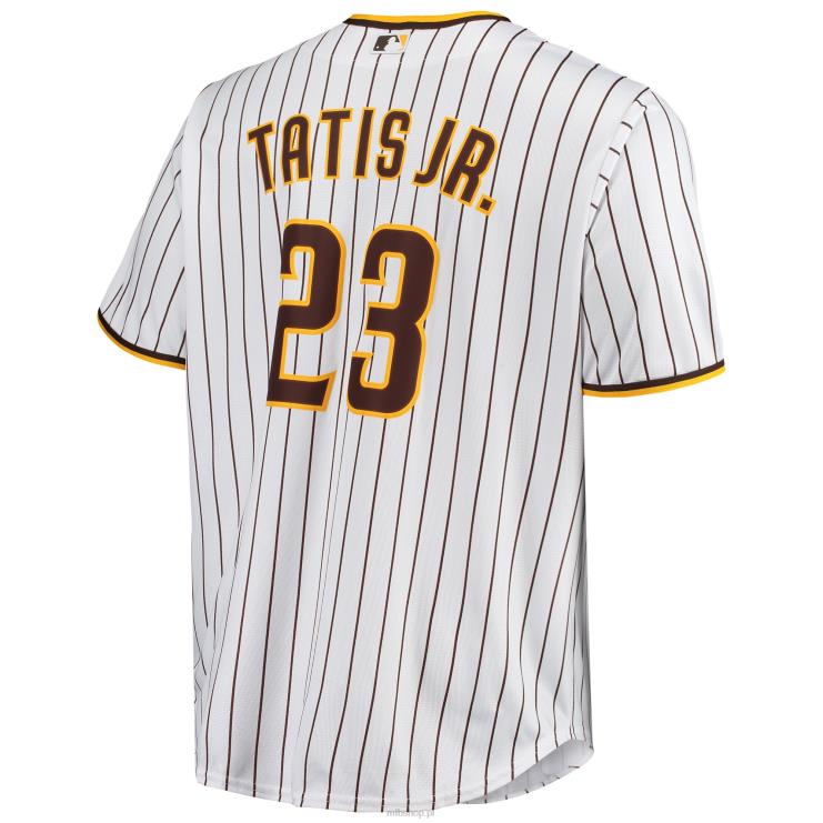 San Diego Padres Fernando Tatis Jr. Biała, duża i wysoka replika koszulki gracza mężczyźni 0J02V518 MLB Jerseys