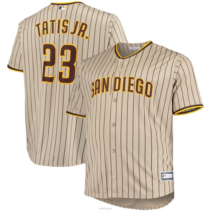 San Diego Padres Fernando Tatis Jr. Piaskowa duża i wysoka replika koszulki gracza mężczyźni 0J02V516 MLB Jerseys