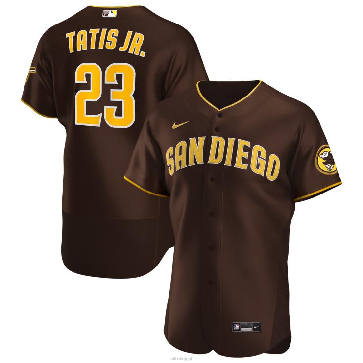 San Diego Padres Fernando Tatis Jr. autentyczna koszulka gracza Nike Brown Road mężczyźni 0J02V354 MLB Jerseys