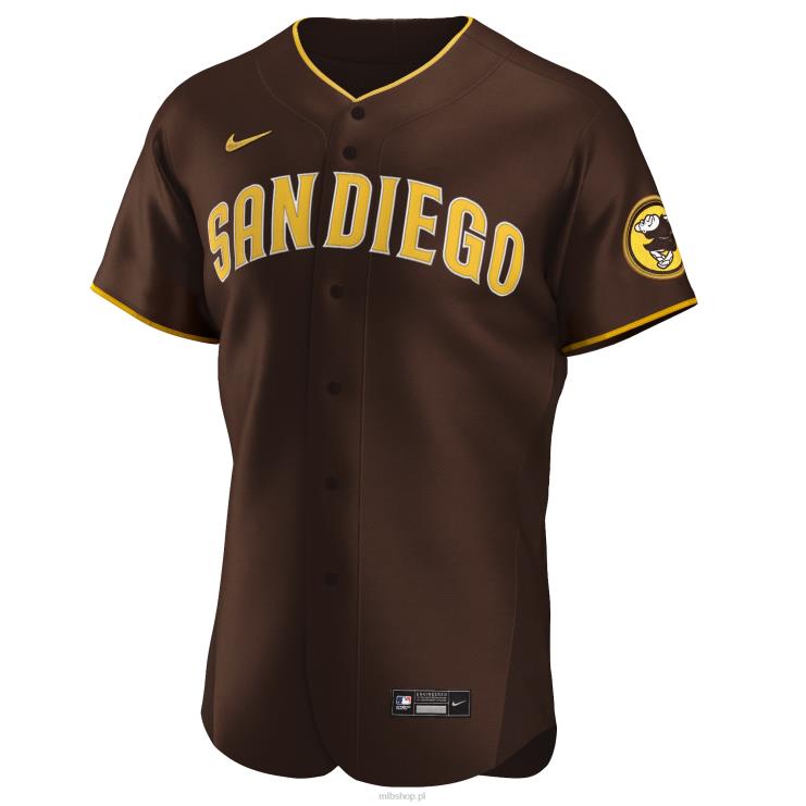 San Diego Padres Fernando Tatis Jr. autentyczna koszulka gracza Nike Brown Road mężczyźni 0J02V354 MLB Jerseys