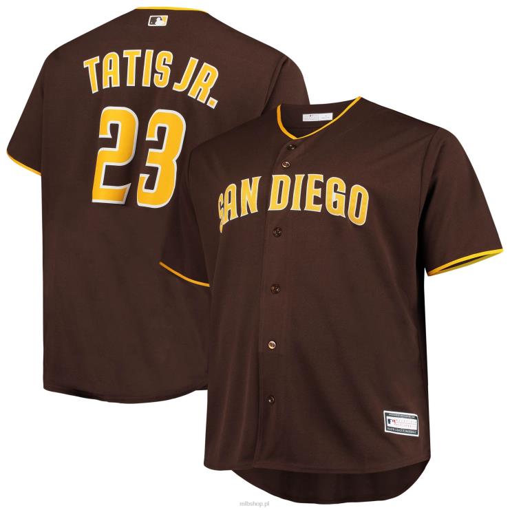 San Diego Padres Fernando Tatis Jr. brązowa duża i wysoka replika koszulki gracza mężczyźni 0J02V517 MLB Jerseys