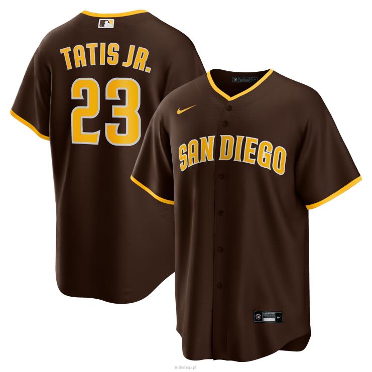 San Diego Padres Fernando Tatis Jr. brązowa replika koszulki gracza Nike w kolorze brązowym mężczyźni 0J02V49 MLB Jerseys