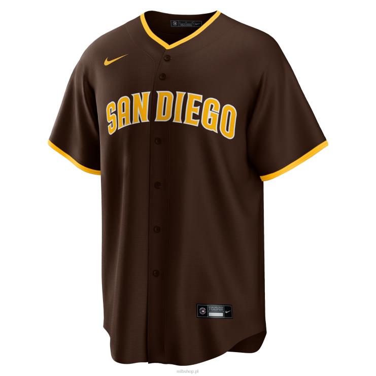 San Diego Padres Fernando Tatis Jr. brązowa replika koszulki gracza Nike w kolorze brązowym mężczyźni 0J02V49 MLB Jerseys
