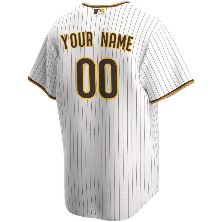 biała replika domowej koszulki nike padres san diego padres mężczyźni 0J02V110 MLB Jerseys