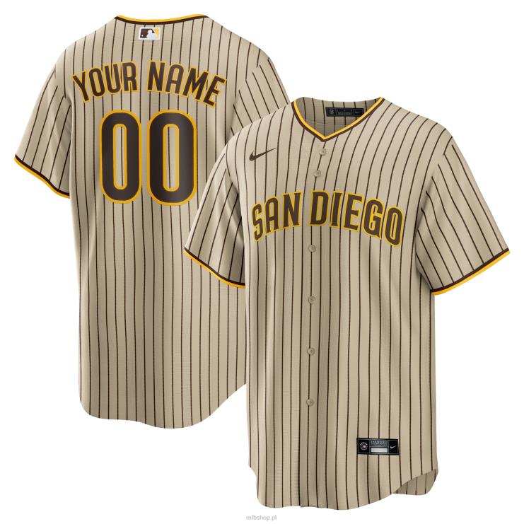 brązowa replika niestandardowej koszulki nike san diego padres nike mężczyźni 0J02V200 MLB Jerseys