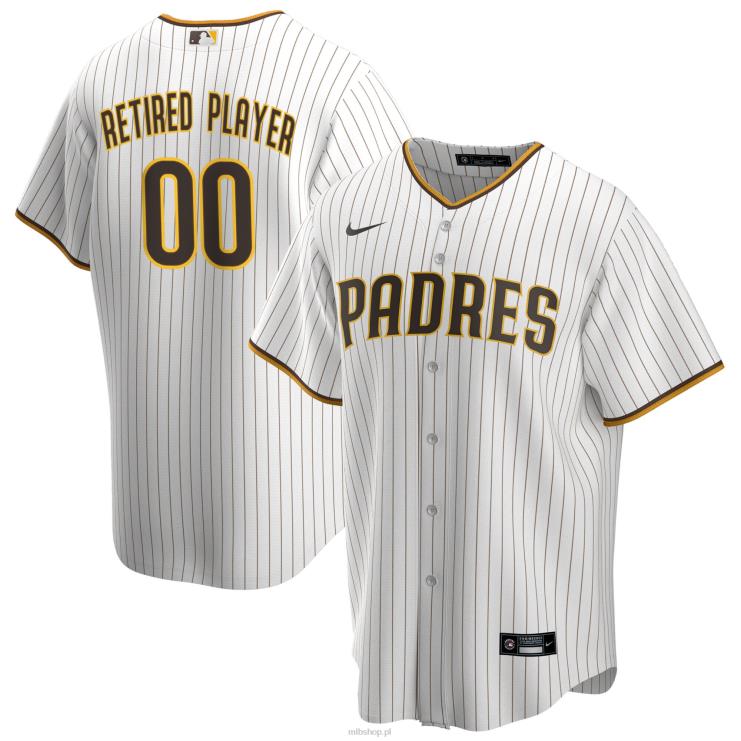 san diego padres nike biała replika koszulki domowej pick-a-player na emeryturze mężczyźni 0J02V1464 MLB Jerseys
