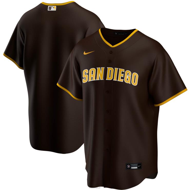 san diego padres nike brązowa replika koszulki drużyny szosowej mężczyźni 0J02V189 MLB Jerseys