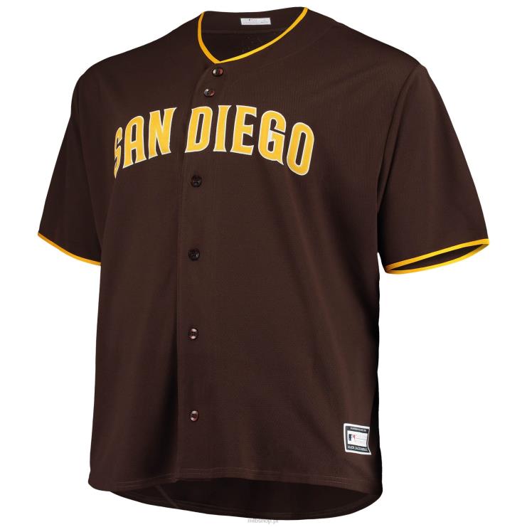 san diego padres piaskowo-brązowa duża i wysoka replika alternatywnej koszulki drużyny mężczyźni 0J02V1313 MLB Jerseys