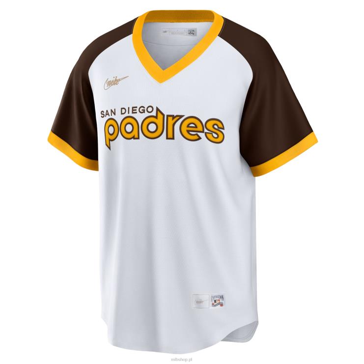 san diego padres trevor hoffman nike biała domowa koszulka gracza z kolekcji cooperstown mężczyźni 0J02V465 MLB Jerseys