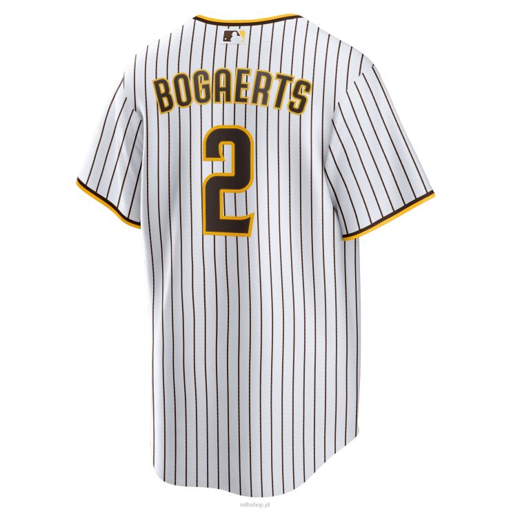 san diego padres xander bogaerts nike biało-brązowa oficjalna replika domowej koszulki gracza mężczyźni 0J02V63 MLB Jerseys