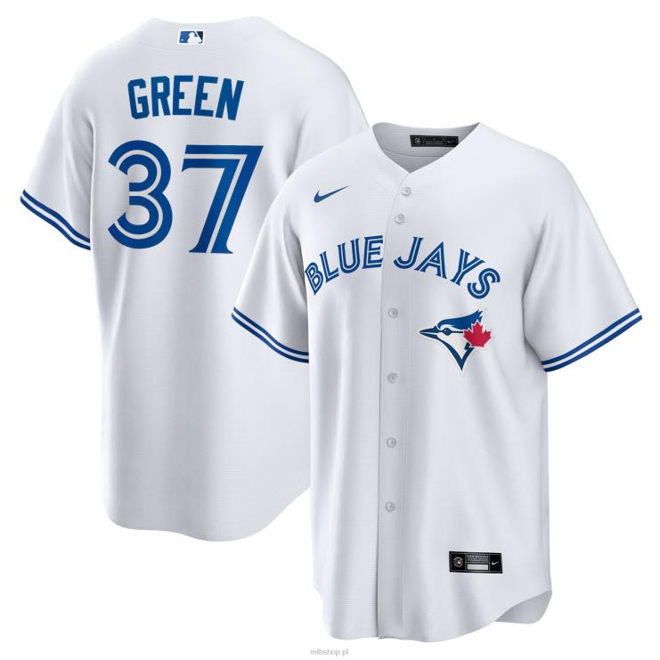 biała domowa replika koszulki nike toronto blue jays chad green mężczyźni 0J02V1470 MLB Jerseys