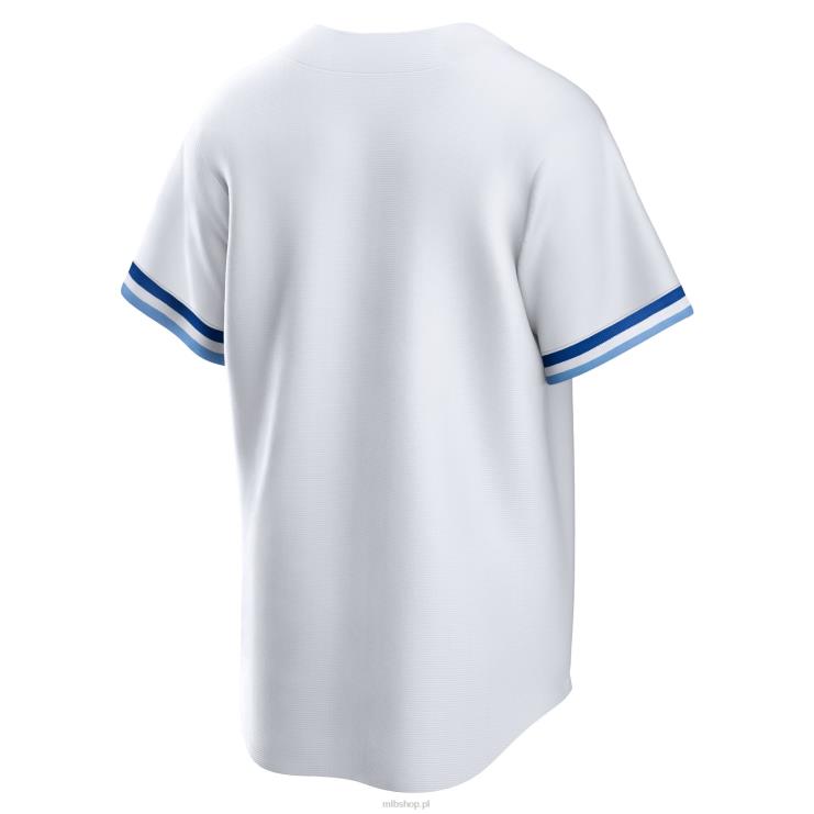 biała koszulka drużyny z kolekcji cooperstown toronto blue jays nike mężczyźni 0J02V1391 MLB Jerseys