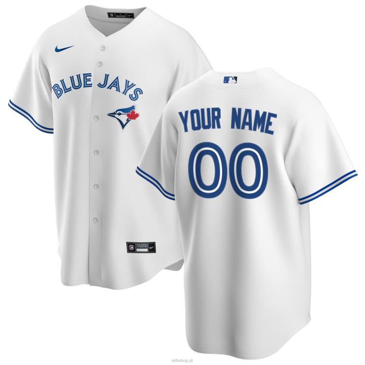 biała koszulka nike toronto blue jays replika domu na zamówienie mężczyźni 0J02V737 MLB Jerseys
