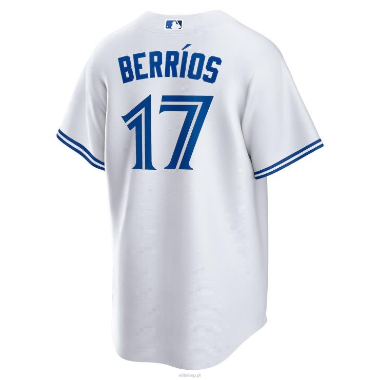 biała replika domowej koszulki gracza toronto blue jays joseberrios nike mężczyźni 0J02V1617 MLB Jerseys