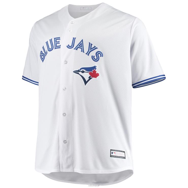 toronto blue jays biała replika dużej i wysokiej koszulki drużyny domowej mężczyźni 0J02V1368 MLB Jerseys