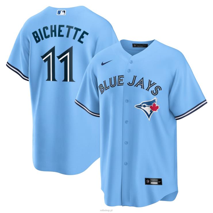 toronto blue jays bo bichette nike w proszku niebieska alternatywna replika koszulki z nazwiskiem gracza mężczyźni 0J02V191 MLB Jerseys