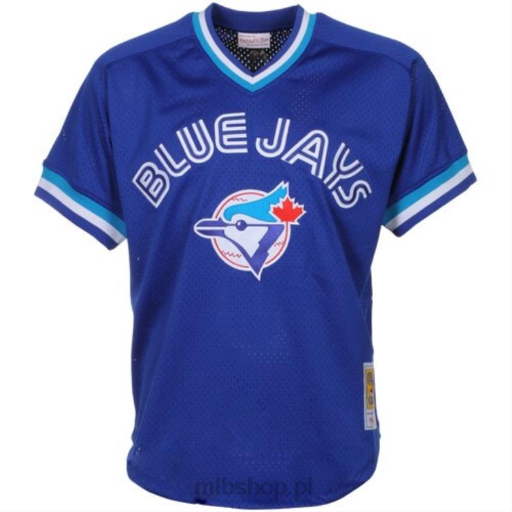 toronto blue jays joe carter mitchell & ness royal 1993 autentyczna kolekcja cooperstown siatkowa koszulka treningowa mrugnięcia mężczyźni 0J02V620 MLB Jerseys