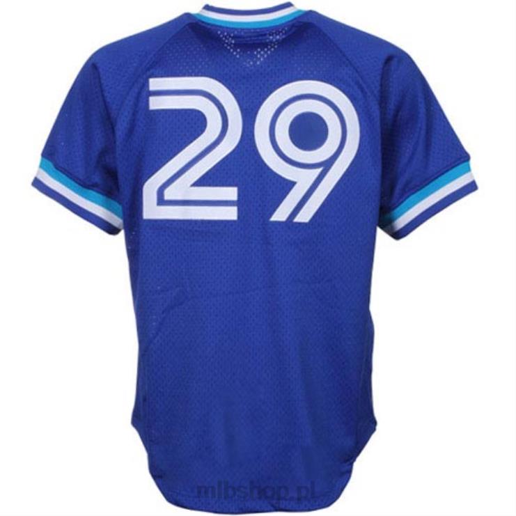 toronto blue jays joe carter mitchell & ness royal 1993 autentyczna kolekcja cooperstown siatkowa koszulka treningowa mrugnięcia mężczyźni 0J02V620 MLB Jerseys