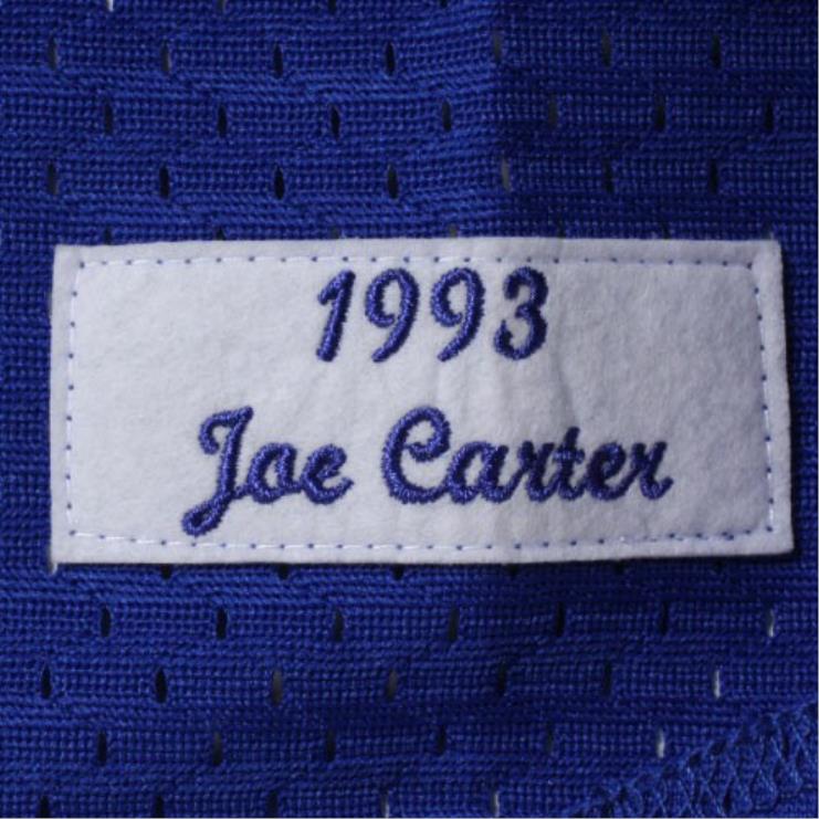 toronto blue jays joe carter mitchell & ness royal 1993 autentyczna kolekcja cooperstown siatkowa koszulka treningowa mrugnięcia mężczyźni 0J02V620 MLB Jerseys