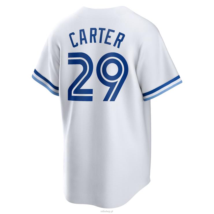 toronto blue jays joe carter nike biała domowa koszulka gracza z kolekcji cooperstown mężczyźni 0J02V1376 MLB Jerseys