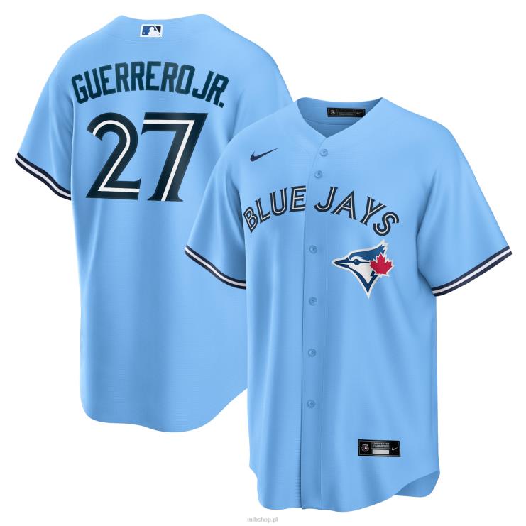 toronto blue jays vladimir guerrero jr. nike pudrowo niebieska replika alternatywnej koszulki gracza mężczyźni 0J02V144 MLB Jerseys